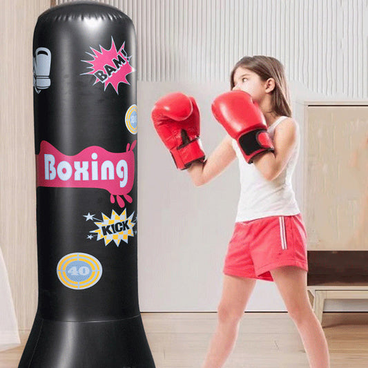 🎉 50 % rabatt! 🥊🎈 Oppblåsbar bokseball for barn – trygg og spretten moro som bygger koordinasjon og selvtillit