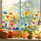 Fargerik Blomsterbukett Vindusklistremerke