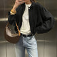 Motejakke for kvinner i suede-look