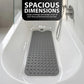 💎 50 % RABATT! 💎 40"x16" sklisikker badematte med sugekopper – full dekning, rask drenering og myk PVC-komfort 💦🛁