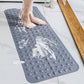 💎 50 % RABATT! 💎 40"x16" sklisikker badematte med sugekopper – full dekning, rask drenering og myk PVC-komfort 💦🛁