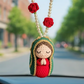 🥳2026 SALG🥳💞50K+ SOLGT!✨ 💝Søt Maria-statue bilinteriord ekorasjon