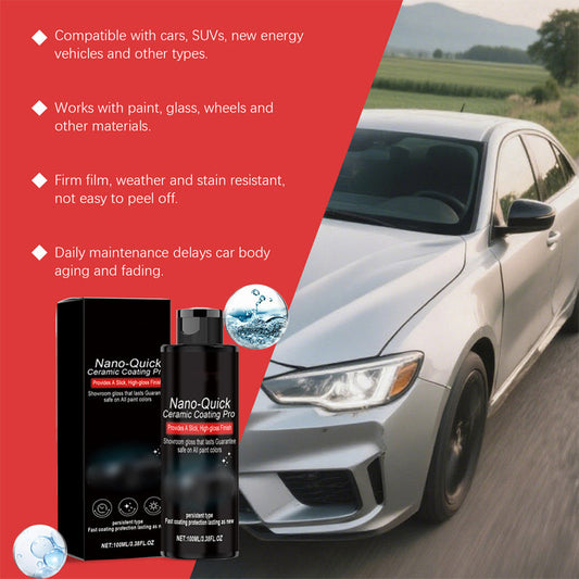 Hurtigvirkende Høyglans Detailing Spray for Bil