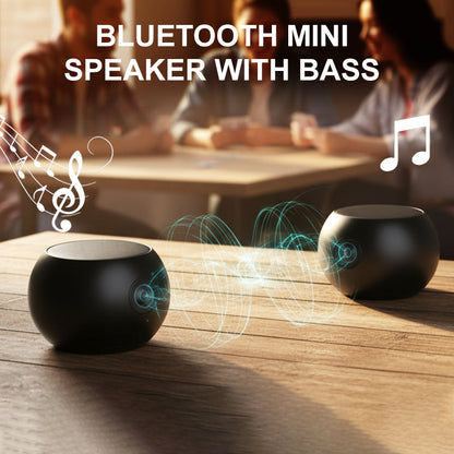 Bluetooth-minihøyttaler med bass