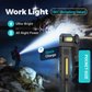 LED-arbeidslys med 180° roterbart hode