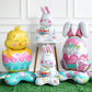 🎁Påske-tidligfuglsalg🐰Gigantisk 3D stående kaninballong som står av seg selv og skaper festlig stemning