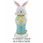🎁Påske-tidligfuglsalg🐰Gigantisk 3D stående kaninballong som står av seg selv og skaper festlig stemning