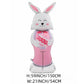🎁Påske-tidligfuglsalg🐰Gigantisk 3D stående kaninballong som står av seg selv og skaper festlig stemning
