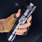 🔥🔦 50 % RABATT! Oppladbar laserlommelykt med LED — 160 000 lumen ⚡ Superkraftig og ultrahell | Gratis frakt!