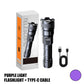🔥🔦 50 % RABATT! Oppladbar laserlommelykt med LED — 160 000 lumen ⚡ Superkraftig og ultrahell | Gratis frakt!
