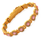 Elegant og glitrende tennisarmbånd med rhinestones