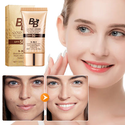 SPF50+ Snegle-BB-krem – alt i ett