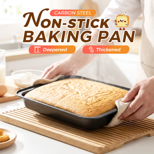 Bakepanne i karbonstål med non-stick-belegg