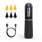 🥳2026 VARMT SALG🥳💞50 000+ SOLGT!👂💧 50 % RABATT! Elektrisk ørerensesett – 4 skånsomme vannmoduser, IPX7 vanntett og 2000 mAh batteri. Tryggere enn bomullspinner – fjerner voks uten å ripe! 🛡️✨