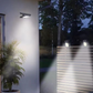 Solcelledrevet klemlampe med bevegelsessensor