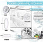 Mini oppvaskmaskin og vaskemaskin