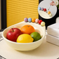 Leken Snacksskål i Fot-design med Fruktgafler