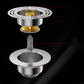Universell pop-up avløpsfilter for vask og servant