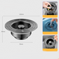 Universell pop-up avløpsfilter for vask og servant