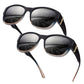 🕶️ 50% RABATT – Polariserte solbriller som passer over briller – 9 lag – blokkerer blendverk – Hollywood glamour