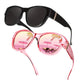 🕶️ 50% RABATT – Polariserte solbriller som passer over briller – 9 lag – blokkerer blendverk – Hollywood glamour