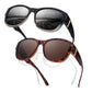 🕶️ 50% RABATT – Polariserte solbriller som passer over briller – 9 lag – blokkerer blendverk – Hollywood glamour