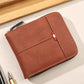 🔥While Supplies Last 40% OFF!🎉 Men's PU Leather Zip-Around Bifold Wallet