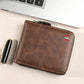 🔥While Supplies Last 40% OFF!🎉 Men's PU Leather Zip-Around Bifold Wallet