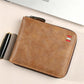 🔥While Supplies Last 40% OFF!🎉 Men's PU Leather Zip-Around Bifold Wallet