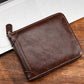 🔥While Supplies Last 40% OFF!🎉 Men's PU Leather Zip-Around Bifold Wallet