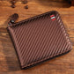 🔥While Supplies Last 40% OFF!🎉 Men's PU Leather Zip-Around Bifold Wallet