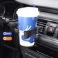 ☕ 50% RABATT – Bilkoppholder med justerbar stang – passer horisontale lufteventiler – automatisk klemming – stabil og sikker
