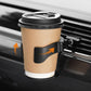 ☕ 50% RABATT – Bilkoppholder med justerbar stang – passer horisontale lufteventiler – automatisk klemming – stabil og sikker