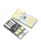 Mini bærbar USB LED-nattlys