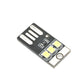 Mini bærbar USB LED-nattlys