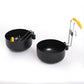 Sammenleggbar eggformer med non-stick belegg