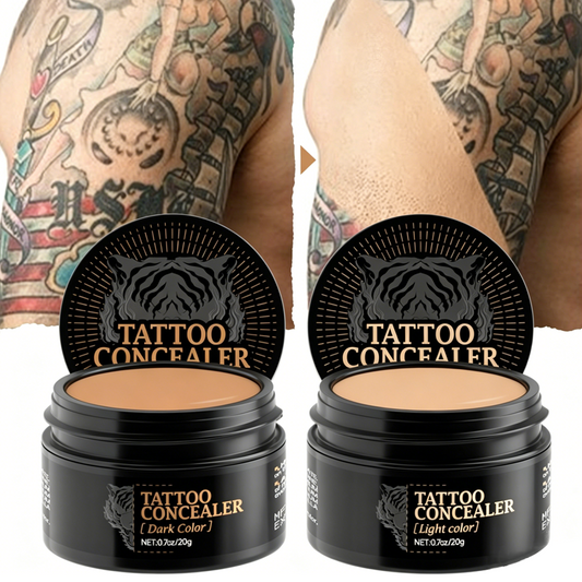 🔥 50% RABATT 🎨 Tilpassbar Dekk-krem med Lys & Mørk Sjattering – Vanntett Formel som Skjuler Arr, Føflekker & Ujevnheter Hele Dagen!  Perfekt Base for Feilfri Hud ✨