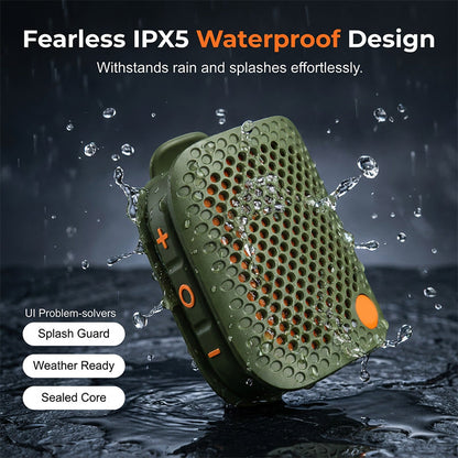 🔊 50 % RABATT I BEGRENSET TID! ✨ Bærbar Bluetooth-høyttaler – TWS-stereo, IPX5-vanntett, kraftig bass 🎵