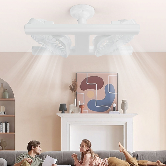 Moderne 2-i-1 LED-takvifte med lys