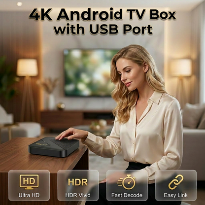 Android TV Box with Bluetooth