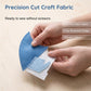 DIY Isdrage Filt Patchwork Kit Arctic Winter Guardian Sysett