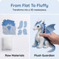 DIY Isdrage Filt Patchwork Kit Arctic Winter Guardian Sysett