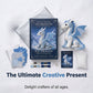 DIY Isdrage Filt Patchwork Kit Arctic Winter Guardian Sysett