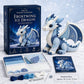 DIY Isdrage Filt Patchwork Kit Arctic Winter Guardian Sysett