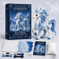 DIY Isdrage Filt Patchwork Kit Arctic Winter Guardian Sysett
