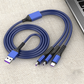66W 3-i-1 Hurtiglader Kabel