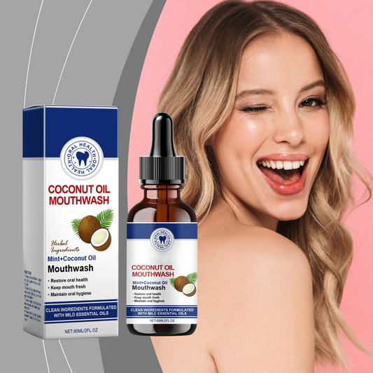 🥳2026 HOT SALG🥳💞50 000+ SOLGT!🌿🦷 50 % RABATT! Naturlig munnskyll med kokos og mynte – Mild, alkoholfri, lindrer tannkjøttet. Langvarig frisk pust, lysner opp smilet. Trygg for daglig bruk! 💚✨