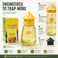 🔥Amazing Discount! 🕸️Get rid of annoying mosquitoes and fruit flies! Indoor and Outdoor Hanging Fly Trap