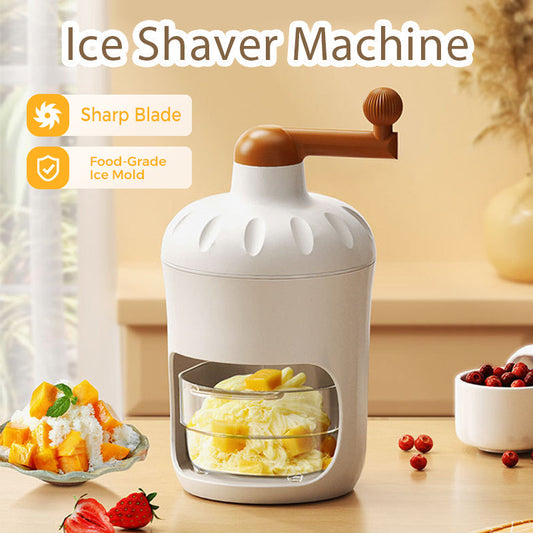❄️Sommertilbud for nedkjøling: ⚡50 000+ SOLGT!❄️Manuell ismaskin med isform