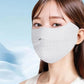 UPF50+ Ice Silk solkrem ansiktsmaske uten merker og ventilasjonshull